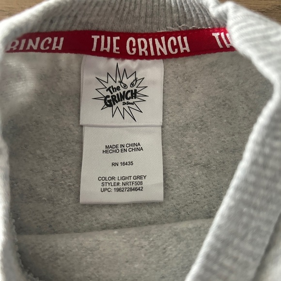 Dr. Seuss The Grinch “Holiday Squad” Toddler Sweatshirt - 18M, 2T- NWT - Picture 10 of 12